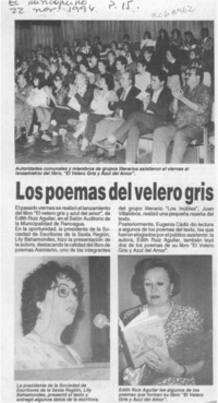 Los Poemas del velero gris