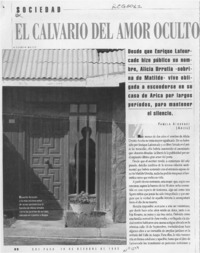 El calvario del amor oculto de Neruda  [artículo] Pamela Albornoz.