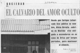 El calvario del amor oculto de Neruda  [artículo] Pamela Albornoz.