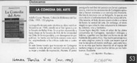 La comedia del arte  [artículo] María Ester Roblero.