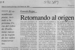 Retornando al origen