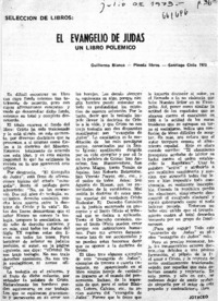 El evangelio de Judas  [artículo] Jotaceo.