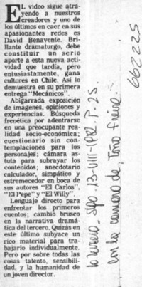 En la cámara de Toño Freire.  [artículo]