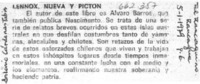 Lennox. Nueva y Picton  [artículo] Antonio Cárdenas Tabies.