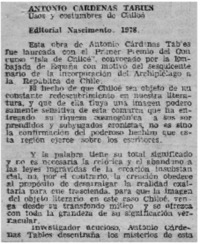 Antonio Cárdenas Tabies