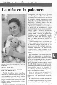 La niña en la palomera