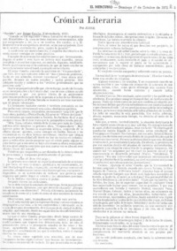 Crónica literaria