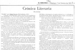 Crónica literaria