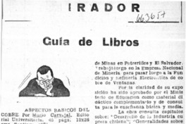 Guía de libros.  [artículo]