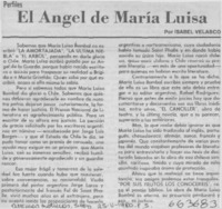 El ángel de María Luisa