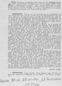 Inserto en la llamada generación del 50