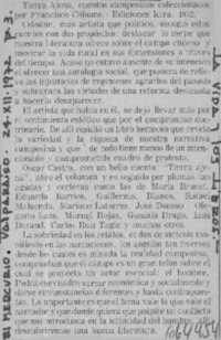 Tierra ajena.  [artículo]