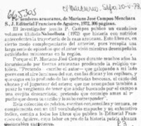 Por senderos araucanos.  [artículo]