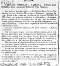 O'Higgins, Portales y Carrera.  [artículo]