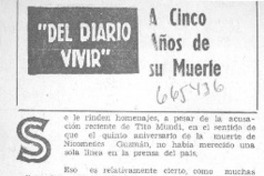 A cinco años de su muerte