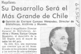 Su desarrollo será el más grande de Chile.
