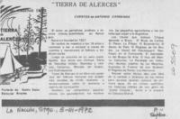 Tierra de alerces".