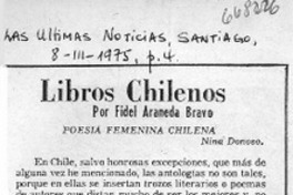 Libros chilenos