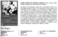 Curso básico de genética humana