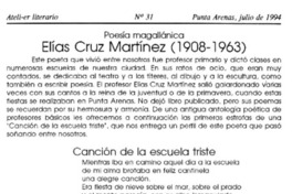 Elías Cruz Martínez (1908-1963).