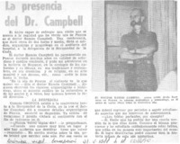La Presencia del Dr. Campbell.