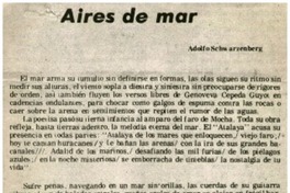 Aires de mar