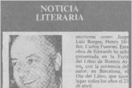 Noticia literaria.