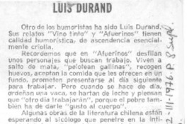 Luis Durand