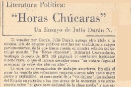 Hora chúcaras".