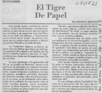 El tigre de papel