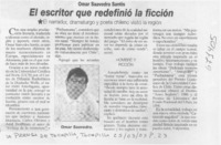 El escritor que redefinió la ficción.