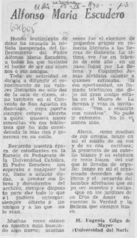 Alfonso María Escudero