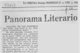 Diálogos de los porteros.