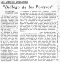 "Diálogo de los porteros"