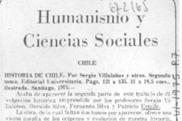 Humanismo y ciencias sociales.