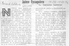 Jaime Eyzaguirre