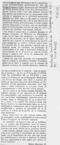 La prefectura apostólica