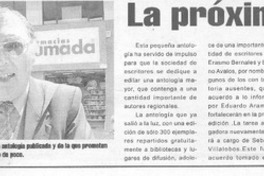 La Próxima antología.