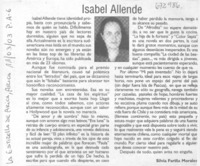Isabel Allende