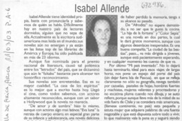 Isabel Allende