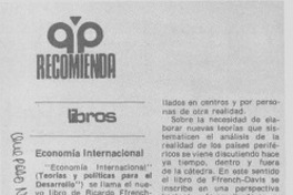 Economía internacional