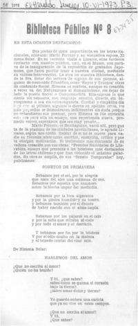 Biblioteca pública n°8.