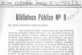 Biblioteca pública n°8.