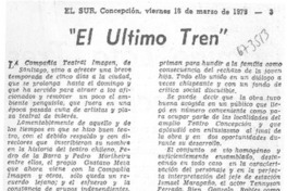 El último tren"