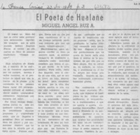 El poeta de Hualañe