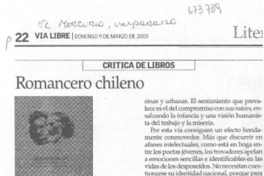 Romancero chileno