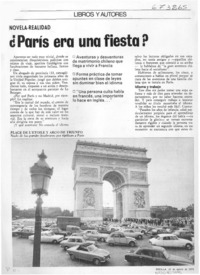 París era una fiesta?