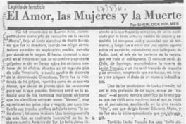 El amor, las mujeres y la muerte