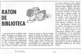 Policias en el cuento chileno.