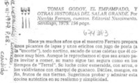 Tomás Godoy, el empampado, y otras historias del salar grande